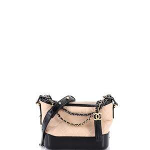 Chanel Gabrielle Hobo Quilted Aged #235151C28B